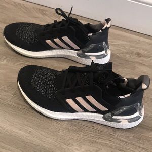 Adidas UltraBoost 20 Black Pink Tint